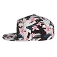 thumbnail image 3 of Haiem Orchids Flowers Classic Snapback Cap Flat Bill Hat Baseball Cap Adjustable Size Cotton Dad Hat, 3 of 9