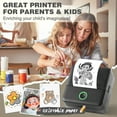 thumbnail image 5 of SLOK Mini Bluetooth Photo Printer with 10 Rolls Printing Paper，Black, 5 of 10