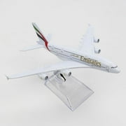 1:400 Alloy Emirates Airlines A380-800 Simulation Passenger Aircraft Model Decoration Model Plane Toy Airplane Birthday Gift