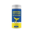 thumbnail image 1 of Aquarium Ammonia Test Strips, 50 Aquarium Test Strips Accurate Ammonia Test Kit, Quick and Accurate Fish Tank Test Strips, for Fish Tank, Breeding Farms, or Aquarium, 1 of 8