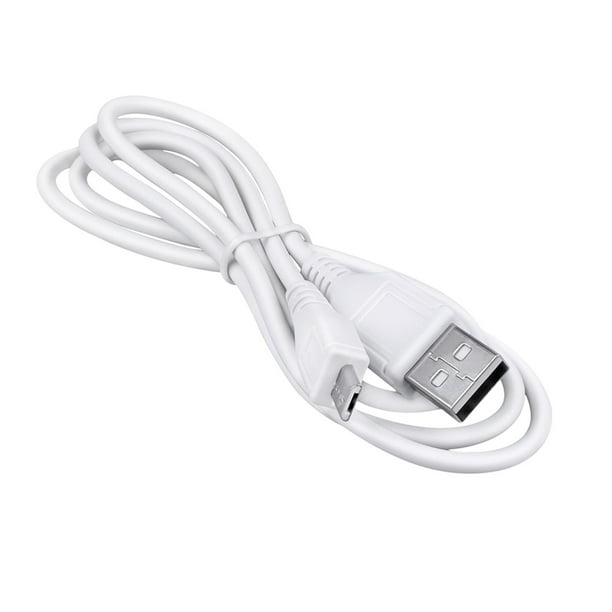 Kommunisme Gum Konkurrencedygtige K-MAINS 5ft White Micro USB Charging Cord Cable Power Lead Replacement for Logitech  G933 Artemis Spectrum Gaming Headset - Walmart.com