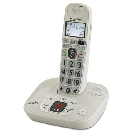 UPC: 0017229134874 | Clarity D714 Amplified Cordless DECT 6.0 Phone with Digital Answering Machine