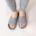 thumbnail image 3 of ZZwxWA House Slippers for Women Men Bathroom Shoes Comfortable Non Slip Shower Slippers Beach Sandals Indoor and Outdoor, 3 of 3