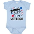 thumbnail image 3 of Inktastic Proud Child of a Veteran Veterans Day Boys or Girls Baby Bodysuit, 3 of 5