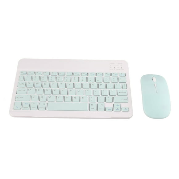 Teclado Ultra Delgado Recargable de 10 Pulgadas Con Ratón DPI Para Celular Portátil para escritorio