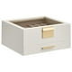 thumbnail image 1 of Joyero SONGMICS de 2 capas con tapa de vidrio blanco nube UJBC174W01, 1 of 2