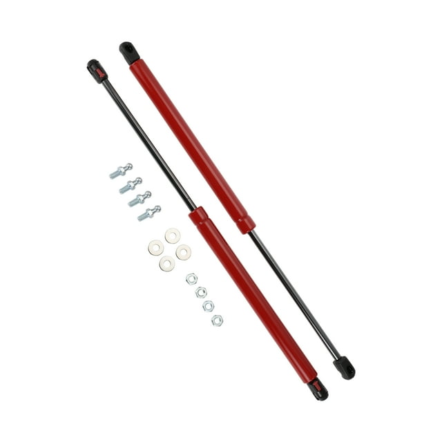 Unique Bargains 2 Ensembles 120lb/535N/54kg 20 Pouces/500mm Vérins à Gaz Rouges avec Joint pour Voiture Camion RV Bateau