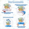 thumbnail image 4 of 12 centros de mesa en forma de panal de abeja con animales marinos y oceánicos para decoración de fiesta, 4 of 7