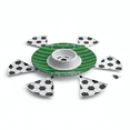 thumbnail image 1 of Juego Botanero Circular Mundial 33 cm con Recipiente Central y 6 Platos para Pizza, 1 of 7