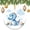 pattern-1, variant on Christmas Ornament Cute Dinosaur On A Cloud Christmas Tree Ornaments Kawaii Dinosaur Ceramic Elegant Hanging Christmas Tree Decorations for Woman Friend Birthday