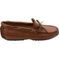 thumbnail image 2 of Minnetonka Men’s 758x Moosehide Weekend Moc Mocassins, Brown (Carmel), 6.5 F UK, 2 of 5
