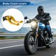 thumbnail image 2 of Palancas de freno y embrague cortas para Yamaha YFZ 450 S/T/V 2003-2006, palanca de freno ajustable de motocicleta, aleación de aluminio, tono dorado sólido, 1 par, 2 of 6