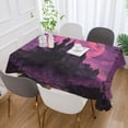 thumbnail image 5 of BZSMCE Square Tablecloth Dilapidated Castle Pattern Tableclothes, 5 of 9