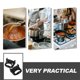 thumbnail image 3 of 4 piezas de repuesto para asas laterales de sartenes, asas para ollas, asas de repuesto para utensilios de cocina, asas para vaporera, asas para ollas de cocina, color negro, 3 of 4