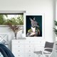 thumbnail image 2 of Cuadros Decorativos Zebra Gentleman Oil Paint By Numbers Kit DIY Dibujo sin marco para adultos Inicio JShteea Nuevos Originales, 2 of 9