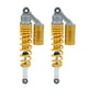 thumbnail image 5 of Par de amortiguadores de motocicleta de 340mm, resorte de suspensión trasera Universal para ATV SUV, amarillo, 5 of 12