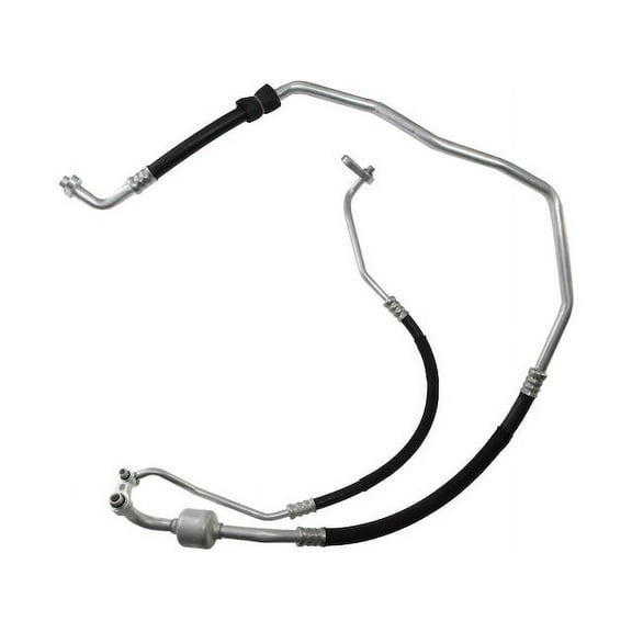 A/C Discharge / Suction Hose Assembly - Compatible with 2017 - 2019 Chevy Silverado 3500 HD 6.6L V8 2018