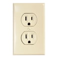 thumbnail image 1 of Contacto Duplex Con Placa 15A Marfil 125V, 1 of 3