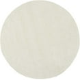 thumbnail image 2 of Nourison Malibu Shag Solid Shag Ivory 6'7" x ROUND Area Rug, (7' Round), 2 of 8