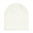 thumbnail image 5 of Hudson Baby Unisex Youth Knit Cuffed Beanie 3pk, Pink White, Youth, 5 of 5