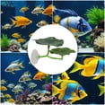 thumbnail image 4 of Clearance! Zguuel Fish Tank Decoration Artificial Aquarium Plants Resting Leaves 4 Realistic Aquarium Leaves 5.12 Inches Rest Bed Tank Sleeping Hiding For Breeding Playing Aquarium, 4 of 5