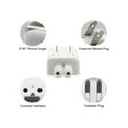 thumbnail image 2 of Charging Dock Head Detachable Wall AC US Power Plug Converter Travel Charger Adapter For Apple iPad/MacBook - White, 2 of 4