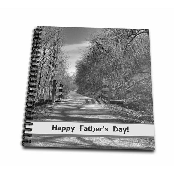 3dRose Trail of Shadows, Fathers Day - Memory Book, 12 by 12-inch