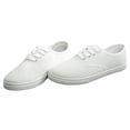 thumbnail image 1 of Zapatillas de lona para mujer con cordones y parte superior baja, tenis casuales ligeros, 1 of 5