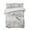 Mist Blue, variant on Quilts Full Size Bedding Set, Coastal Sea Turtles Lightweight Quilted Comforter, Summer Ocean Starfish Corals Blue Soft Reversible Bedspread Coverlet with Pillow Covers for All Season, 78" x 90"