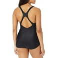 thumbnail image 2 of Speedo Racerback Solid Authentic Nylon One Piece Swimsuit, (Women's), 2 of 10
