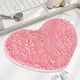 thumbnail image 1 of Alfombras de baño, alfombras para sala de estar, alfombra de área, alfombra de baño con forma de corazón, alfombra absorbente antideslizante para baño, alfombra de entrada, alfombra para ceremonia de, 1 of 6