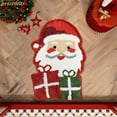 thumbnail image 6 of KOYPTL Christmas Rugs for Front Door,40*60 Cute Soft Xmas Tree Santa Bathroom Mat Non Slip Durable Washable Absorbent Doormat,Bedroom Mat for Indoor Outdoor Porch Home Decor, 6 of 6