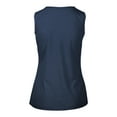 thumbnail image 3 of Women's-Levelwear  Navy Detroit Tigers Macy Tank Top, 3 of 3