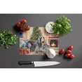 thumbnail image 2 of Scottish Deerhound Cozy Christmas Glass Cutting Board Large 12 in x 15 in, 2 of 5