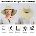 thumbnail image 5 of Solaris Unisex Large Bill Flap Sun Hat Camping Hiking Hunting Fishing Cap, 5 of 7