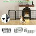 thumbnail image 6 of Txh001 Dog Playpen Outdoor, 48 Panels 32inch Indoor Dog Pen with Doors for Large/Medium/Small Dogs Pet Playpen Outdoor Dog Fence for RV, Camping, Yard, 6 of 7