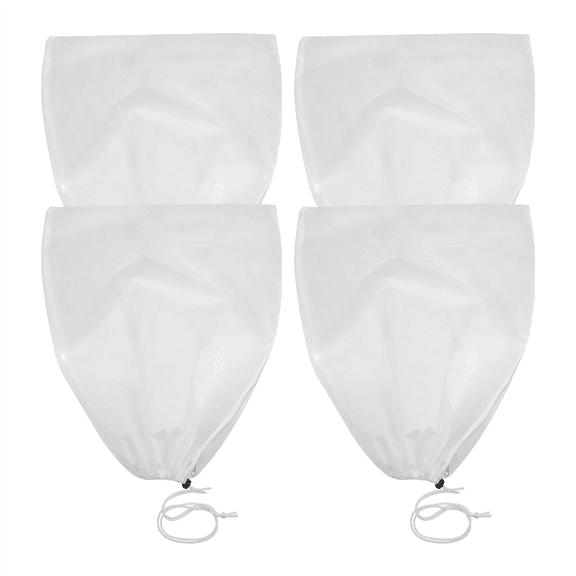 4 Pack Plant Covers Freeze Protection 24X 32In Winter Cold Weather Frost Blanket with Drawstring for Outdoor