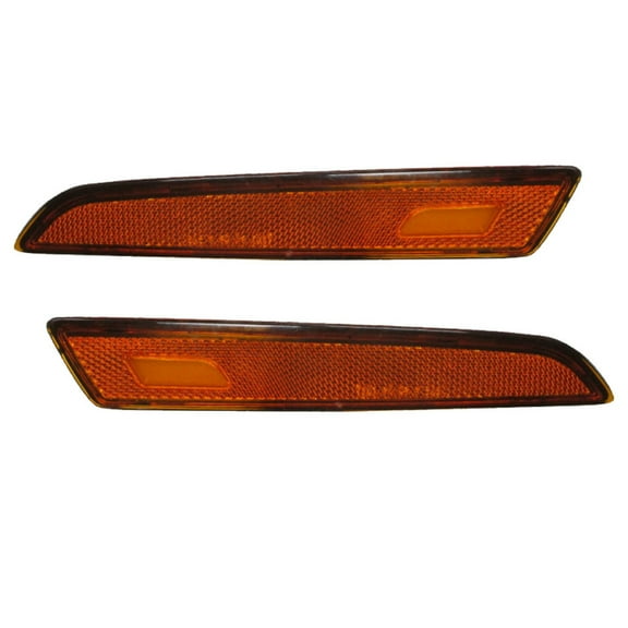 For Volvo VNL/VNR 2018 2019 2020 Side Marker Light Assembly Driver and Passenger Side | Pair | Front | Replacement For 82750741, 82750743