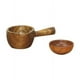 thumbnail image 3 of Cuenco para condimentos de madera de acacia con un solo mango, plato para salsa, plato pequeño japonés, mini cuenco, plato frío, vajilla creativa, 3 of 5