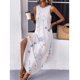 thumbnail image 3 of Vestido Zeagoo con estampado floral para verano y playa, holgado, para mujer, 3 of 6
