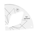 thumbnail image 2 of ZZwxWA Motion Quilting Template with Quilting Frame for Sewing Machine Ruler, 2 of 2