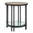 thumbnail image 3 of ACME Brantley End Table, Oak & Sandy Black Finish, 3 of 5
