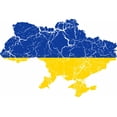 thumbnail image 3 of CafePress - Ukraine Flag And Map White T Shirt - Men's Classic Cotton T-Shirts, 3 of 3