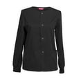 thumbnail image 1 of Veste de Sarrau pour Femmes, Tenue de Travail, Fermeture à Boutons-Pression à l'Avant, Veste de Réchauffement pour Sarraus, 1 of 4