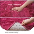 thumbnail image 2 of Softlife Super Soft Rug For Living Room Fluffy Rugs For Dorm Room Cute Plush carpet For Bedroom,9' x 12',Hot Pink, 2 of 6