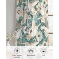 thumbnail image 6 of Spring Flowers Sheer Curtains 39 Inch Length 2 Panels Set for Living Room/Bedroom, Vintage Chic Botanical Florals Birds Kitchen Curtains Grommet Semi-Sheer Curtains Window Treatments 27.5"x39"x2, 6 of 7