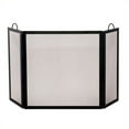 thumbnail image 1 of Uniflame 3 Fold Black Wrought Iron Medium Screen, 1 of 1
