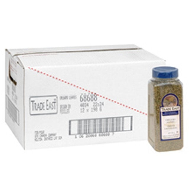 Trade East Feuilles d'Origan, Herbe, Saupoudreuse / 190 G/unité, 12 Unités/caisse