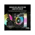 thumbnail image 2 of CORSAIR iCUE LINK H170i RGB Liquid CPU Cooler - QX140 RGB Fans - Large 420mm Radiator - Fits Intel® LGA 1700, AMD® AM5 - iCUE LINK System Hub Included, 2 of 10