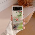thumbnail image 2 of for Samsung Galaxy Z Flip 3 5G 2021 Case,Glitter Case Liquid Bling Sparkle Luxury Flowing Floating Quicksand Beautiful Landscape Pattern Soft TPU Clear Case Girls Women for Galaxy Z Flip 3, 2 of 14